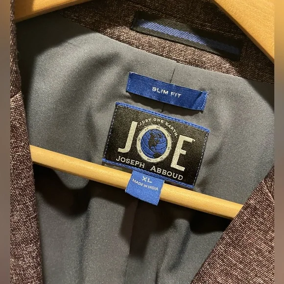 Joseph Abboud - Slim Fit Blazer - Plum Pattern - Picture 5 of 5